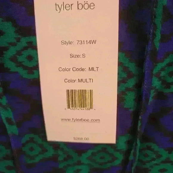 TYLER BOE JANET CREPE TAPESTRY DRESS - Picture 6 of 9